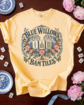 Blue Willows And Bam Tiles
