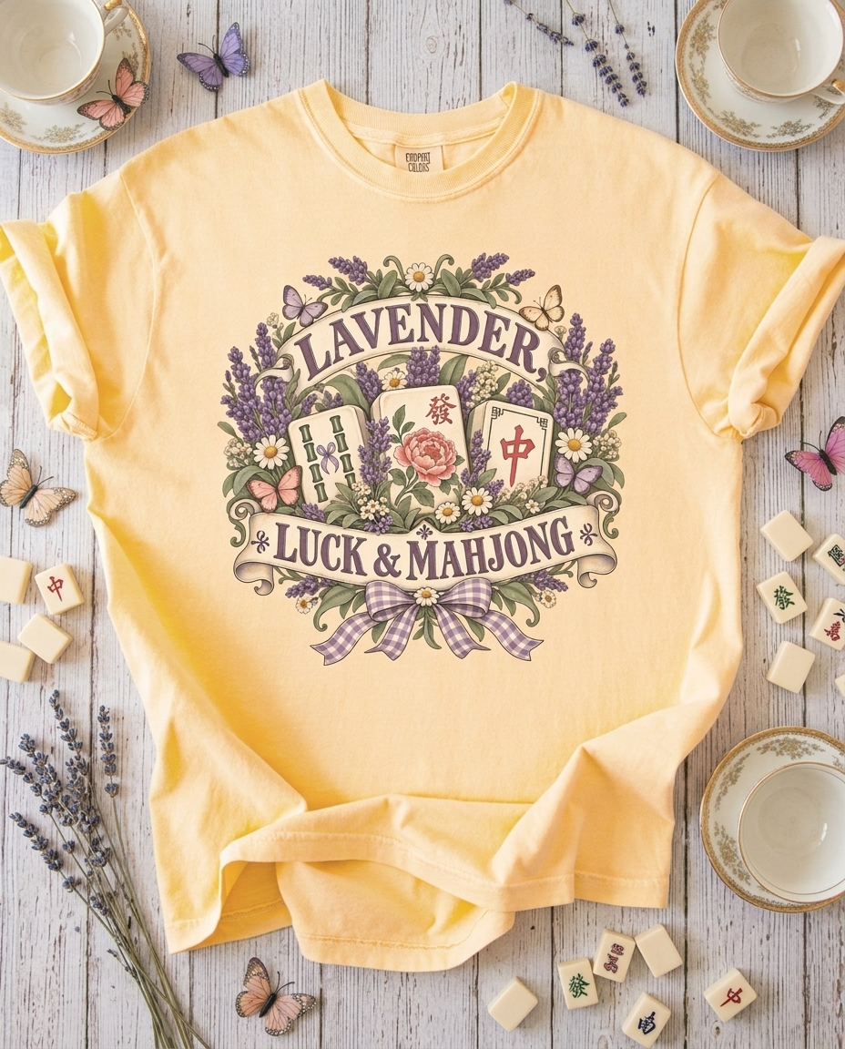 Lavender Luck And Mahjong
