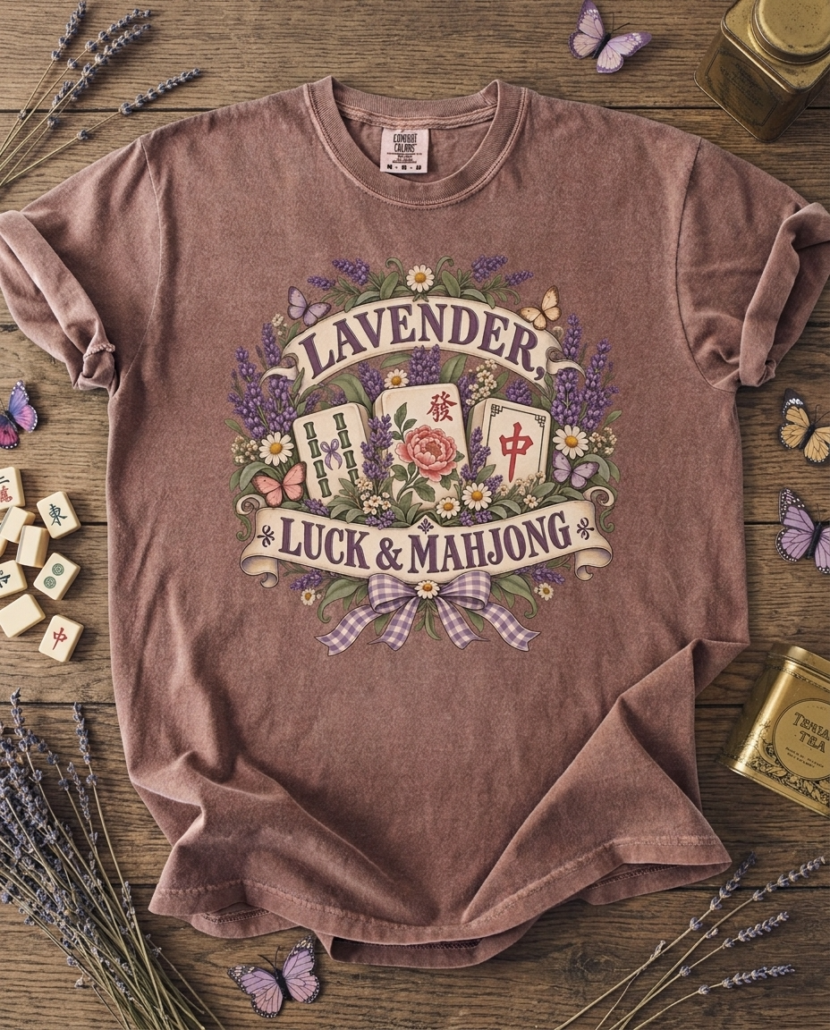 Lavender Luck And Mahjong