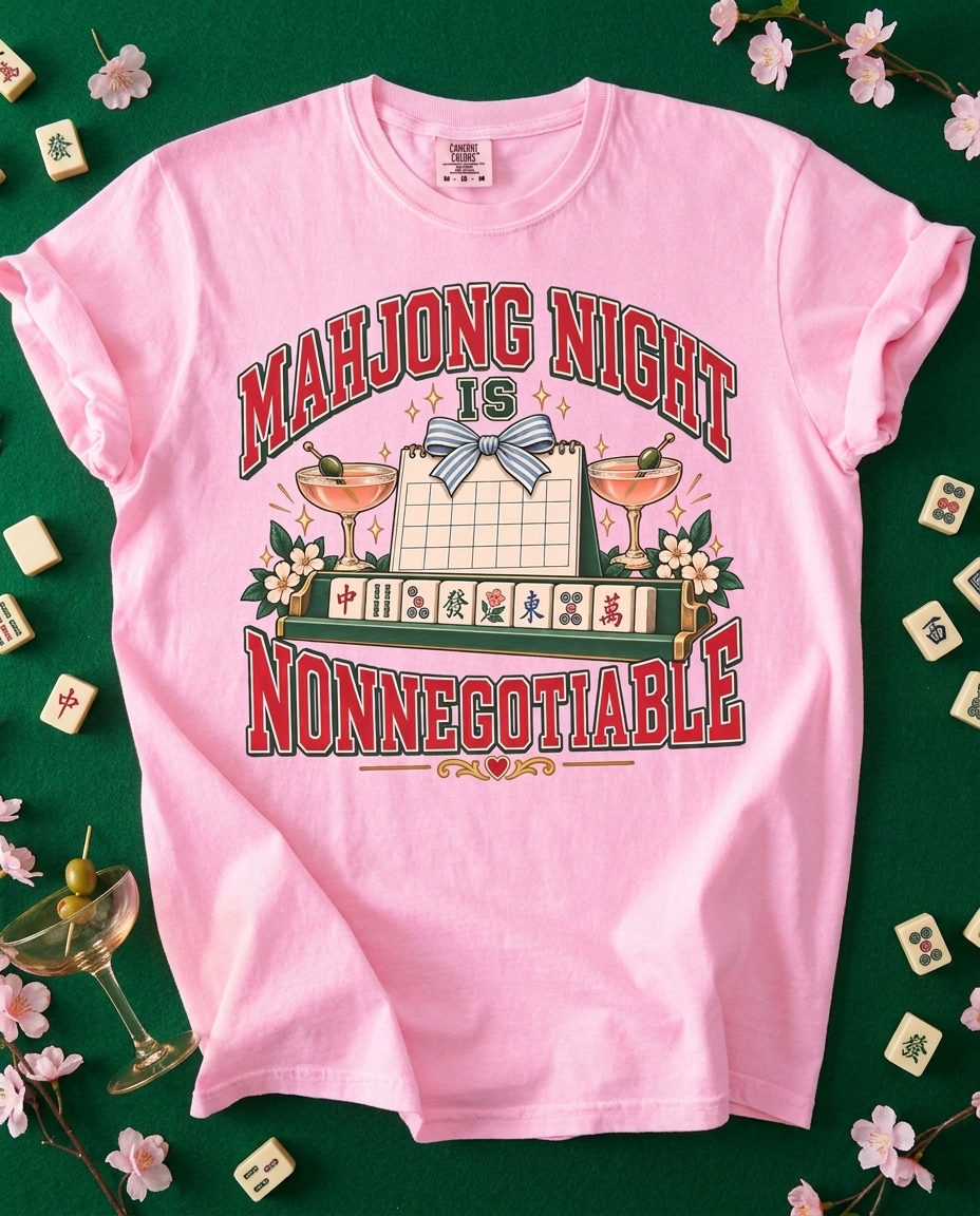 Mahjong Night Is Non Negotiable