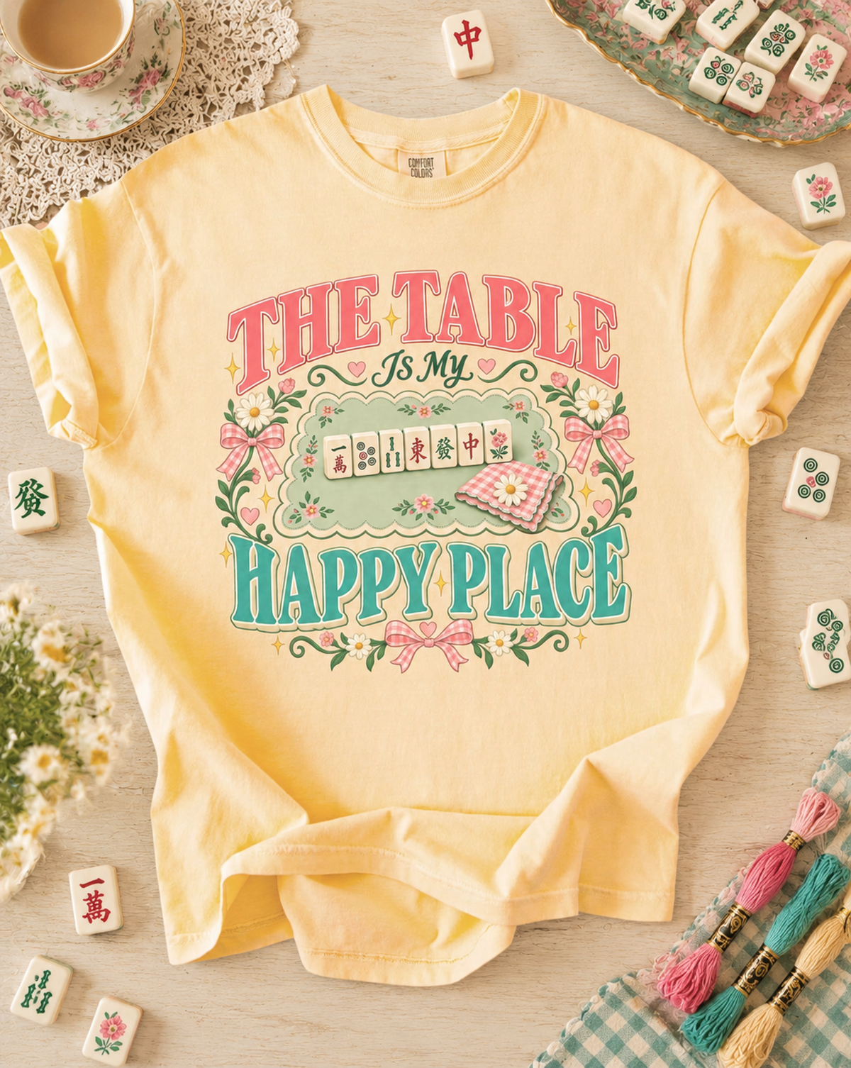 The Table Is My Happy Place