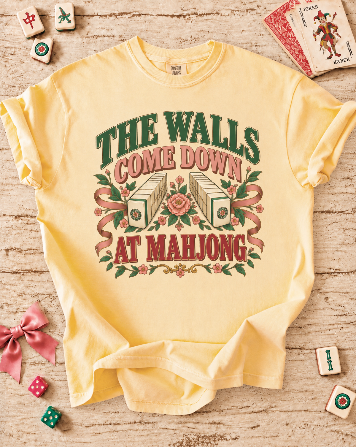 The Walls Come Down at Mahjong