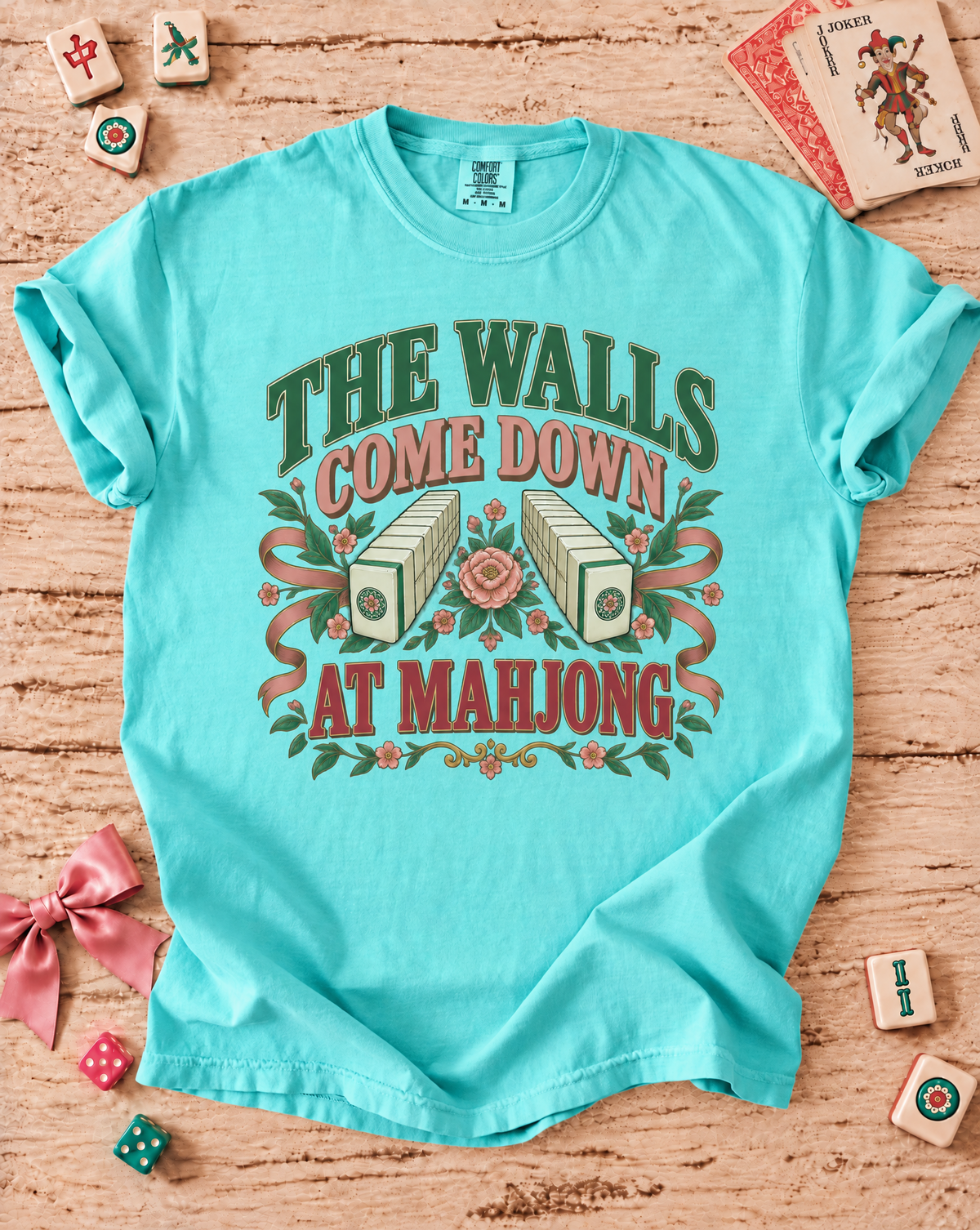 The Walls Come Down at Mahjong